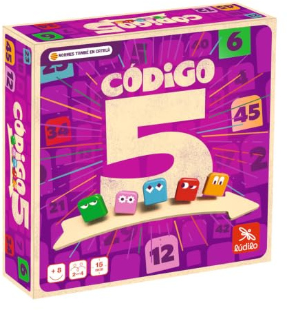 Ludilo - Código 5 | Juegos De Mesa Niños 8 Años O Más | Juego Mesa