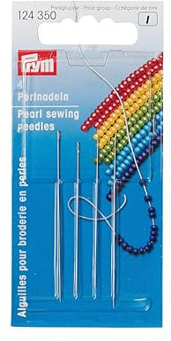 Prym Agujas De Coser De Perlas, Steel, Multicolor, 1-Paquete, 4
