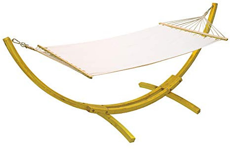 Holz Hängemattengestell Gestell für Hängematte Hängeliege HG320+ Holzgestell