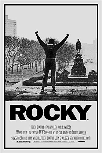 Close Up Rocky Poster Hauptplakat (61cm x 91,5cm) + weiÃŸe Geschenkverpackung. Verschenkfertig!