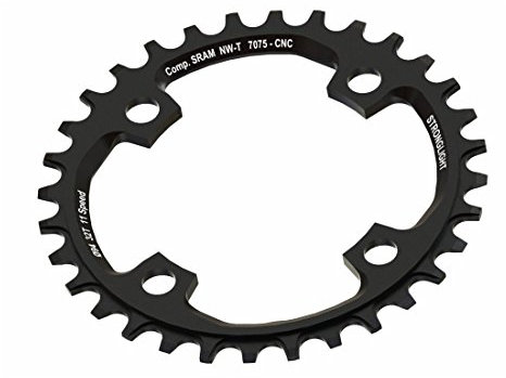 Stronglight Kettenblatt-2286579700 schwarz 36 Zähne