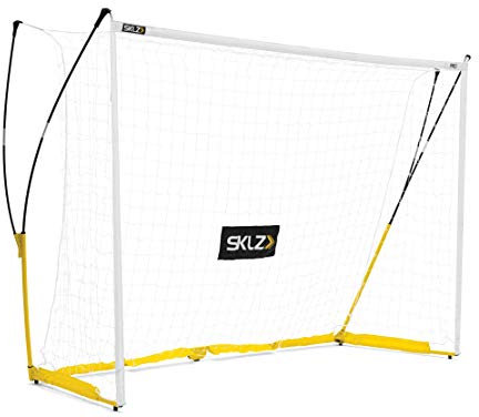 SKLZ Pro Fussball Training Fussballtor, Fussball Trainingszubehör, Gelb/Schwarz, 9.84ft x 6.56ft, 3m x 2m