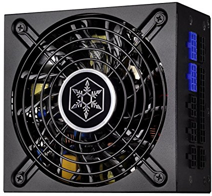 SilverStone Technology Ventilador silencioso de 700 W, SFX-L, de 120 mm con 036 dba, Fuente de alimentación de Cable Totalmente Modular SX700-LPT