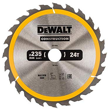 DEWALT Circular Saw Blade 216 / 24WZ, DT1954-QZ 0 wattsW, 0 voltsV