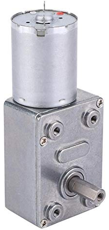 Moteur à engrenages à vis sans fin Micro DC 24V (24V, 40RPM)