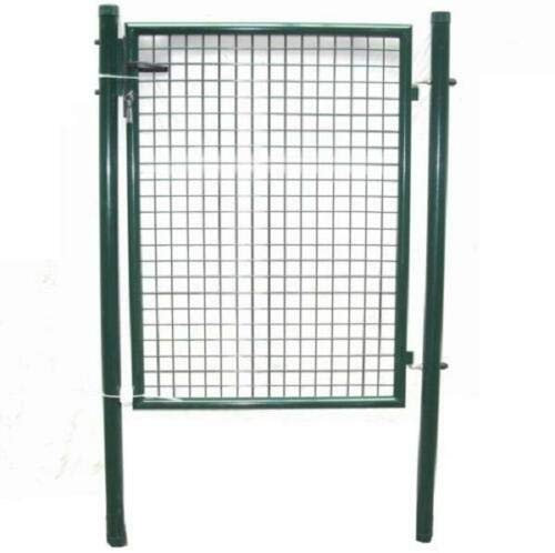 Gartenpforte Zaun Garten Tür GARTENTOR Pfosten Φ60mm ZAUNTOR PFORTE SCHLOSS Tor 55728 100x120 AWZ