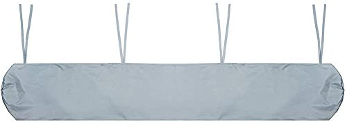 JQDZX Markisen-Schutzhülle für Markisen, Markisenabdeckung Wasserdicht, Sonnenschutz, Abdeckhaube Aufbewahrungstasche, für Outdoor, Garten (Gray,3M)