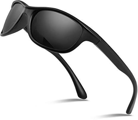 Duduma Gafas de sol polarizadas Sports para hombre y mujer ideales para béisbol correr ciclismo pesca y golf
