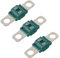 BOJACK Fusible de alta corriente Midi Bolt-on Fusible 40A Amp Verde para automóviles, camiones, vehículos de construcción, autobuses, caravanas (paquete de 3 40A)