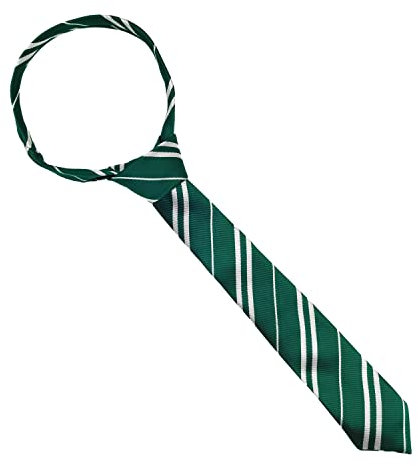 Cravate de magicien, cravate d'école de magicien pour cosplay, tenue de fête mondiale du livre, accessoire de costume, cravate rayée pour fête sur le thème de Potter, Halloween, Noël, décorations de
