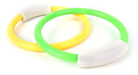 Schwimmen 4 stücke Tauchringe Schwimmbad Tauchen Spiel Kind Unterwassertauchen Ring Sport Tauchen Bojen