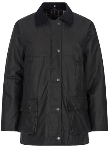 WALKER AND HAWKES - Giacca Kirkstall Imbottita in Cera da Donna - Blu Navy - EU 38 (UK 10)