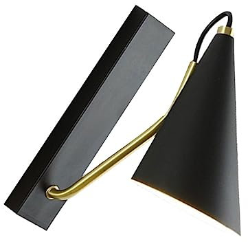 Uonlytech Wandleuchte Schwarz Im Nordischen Stil Wandmontierte Lampenschale Aus Eisenkunst Zierlampe Ohne Glühbirne Für Schlafzimmer Zuhause Bürolampe