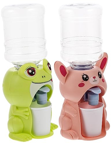 BESPORTBLE 2piezas Juguetes Dispensadores De Agua Mini Dispensador De Agua para Juguete para Cocina y Role Play Educativo