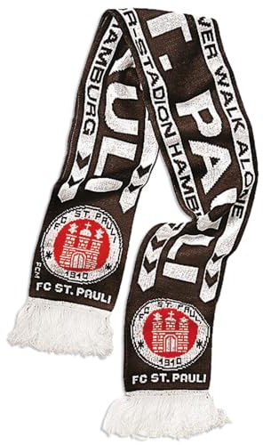 FC St. Pauli Schal Standard - Fanschal Logo und You'll Never Walk Alone