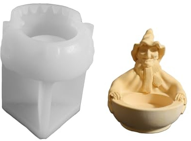 Moule en silicone réutilisable en forme de tête de mort pour Halloween