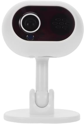 LOLIPPYY di Sorveglianza Interna Rotante con Movimento Visione Notturna e Audio Bidirezionale per Monitoraggio e Animali Videocamera HD per Sicurezza Casa