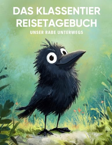 Das Klassentier Reisetagebuch: Unser Rabe unterwegs: Tagebuch und Erinnerungsbuch für die Rabenklasse in der Grundschule ab Klasse 1