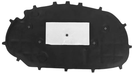 Laine isolante Compatible Avec VW Pour Golf 6 Pour GTI 2008 2009 2010 2011 2012 2013 Housse De Coussin D'isolation Phonique En Coton Insonorisé Pour Capot Avant Voiture
