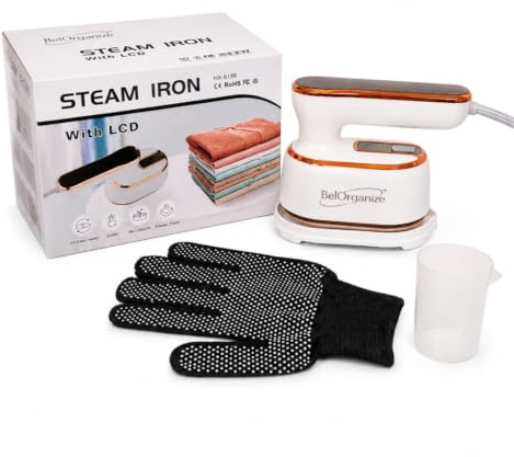 Défroisseur Vapeur Vertical pour Vêtements – Steamer Puissant à Main Portable, Idéal Voyage, Chauffe Rapide, Élimine Plis et Bactéries, Tous Tissus