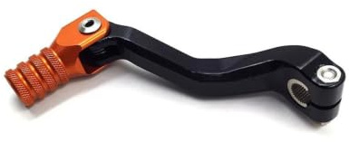 12 Mm CB Motorcykelväxel Med Växelspak Fällpedal För Guizun S3 S6 Motorcykel Fotstöd(Orange)