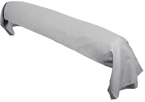Linnea Taie de traversin uni 230X43 cm 100% Coton Alto Alu