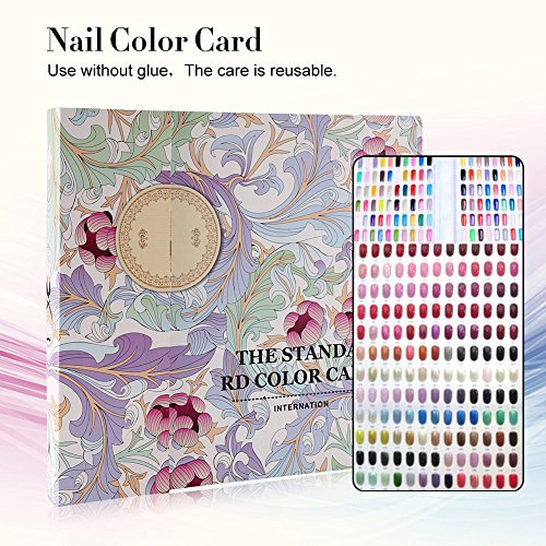 120 Colori di Tabellone per smalto per unghie, Espositore per nail art Scaffale che mostra lo smalto Nail Art colore esposizione unghie colori del salone del gel mostrano i disegni (#1)