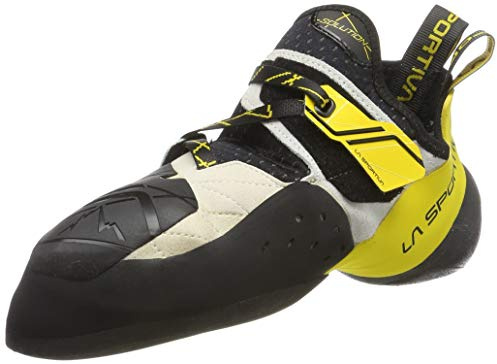 La Sportiva Unisex 20g000100Klättringsskor, Vit Gul 00100, 38.5 EU