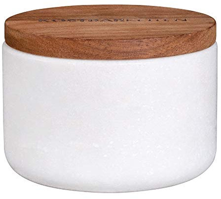 Räder [W] Dining Marmor Dose mit Holz- Deckel Dia:8cm Höhe:5,5cm