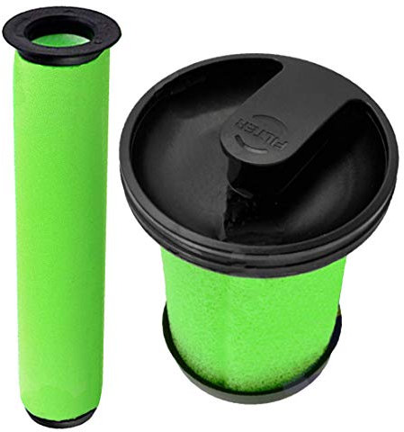 SPARES2GO Washable Foam Filter Kit compatible with GTech System - AirRam K9 MK2 + Multi MK2 Cordless Vacuum Cleaners