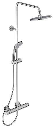 Ideal Standard – Ceratherm T25 Thermostatic Dual Shower Mixer, Chrome, A7209AA