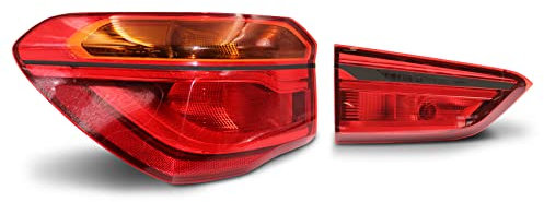 Finest Folia Rückleuchten Folie Set Aufkleber Tönungsfolie Heckleuchten passgenau zugeschnitten für Rückleuchte selbstklebend Kfz Auto Zubehör C065 (Grey)