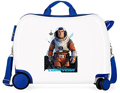 Disney Lightyear Valigia infantile bianco 50 x 39 x 20 cm rigida ABS chiusura a combinazione laterale 34 L 1,8 kg 4 ruote