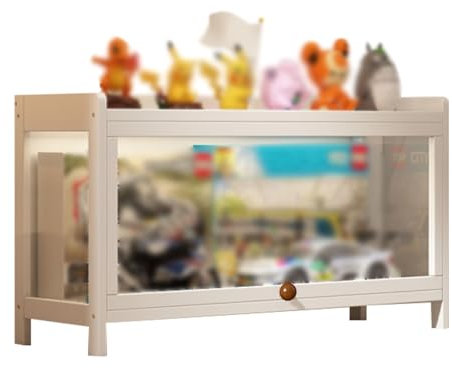 GOCHUSX Transparent Display Ständer, Vitrine Für Sammlungen, Vitrine Aus Acrylholz, Vitrinen-Organizer Für Sammlerstücke, Mini-Actionfiguren(50x32x40cm)