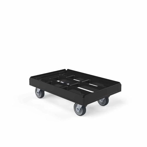 Transportroller 610x410 mm schwarz Basic