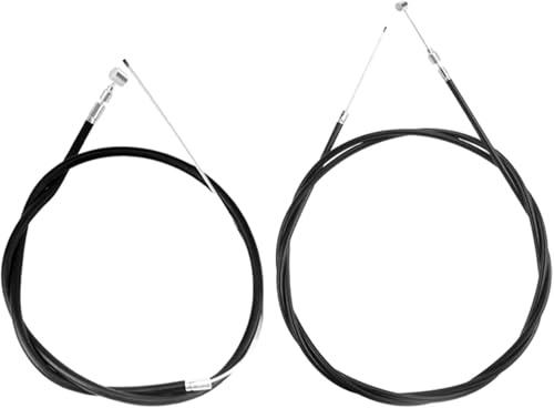 1 Paar schwarzes Fahrrad-Bremskabel, Vorder- und Hinterradbremskabel, Fahrradbremsdraht-Set für Rennrad und gängige Fahrräder, Bremsteile, Fahrradbremskabel und Gehäuse
