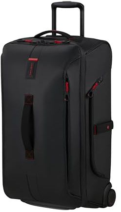 Samsonite Paradiver Light - Resväska med Hjul (67 cm), Medium, Vattenavvisande, Lätt, 74,5L, Svart (Black)