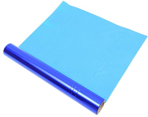CONGARTENO Pellicola Cellophane Colorata Rotolo Alimentare Sicura Alta Densità per Confezioni Regali Fiori e Dolci Film Imballaggio Resistente e Facile da Tagliare