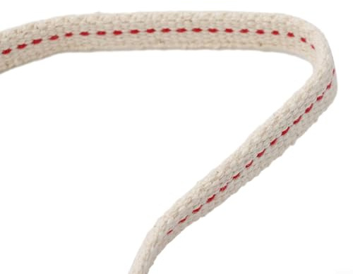 Gdfnmogo Lampe à pétrole plate en pur coton pour lampes à huile vintage, lanternes de camping et brûleurs à pétrole, largeur de 0,9 à 2,5 cm (largeur 2 cm)