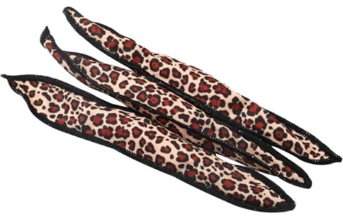 ABOOFAN 6 Stück Schwamm Lockenwickler Haarwickler Leopardenmuster Große Weiche Haarstyling Tools für Natürliche Wellen Schonend für Haartypen Selbstgemacht Frisuren für Frauen und Mädchen