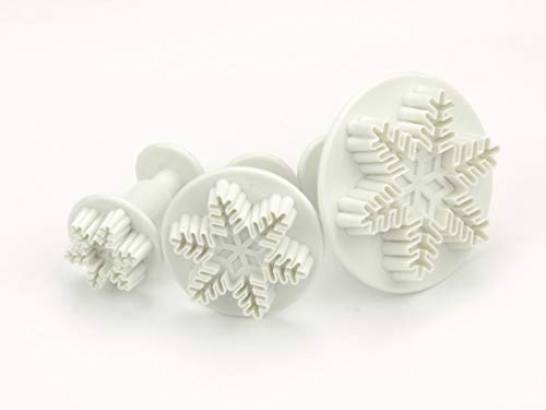 Pati-Versand Ausstecher + Stempel Schneeflocke 3er