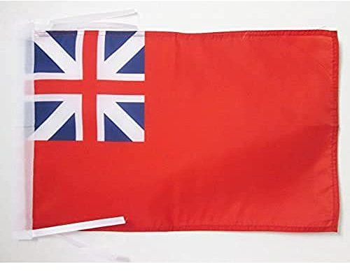 AZ FLAG Bandera del Reino Unido ENSEÑA Colonial 45x30cm - BANDERINA COLONIAS BRITANICAS 30 x 45 cm cordeles