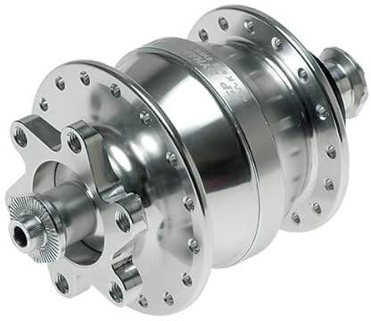 Shutter Precision (SP) Ultra Small Dynamo Hub PD-8 SL 32H S43HUB00102 Silver 32H