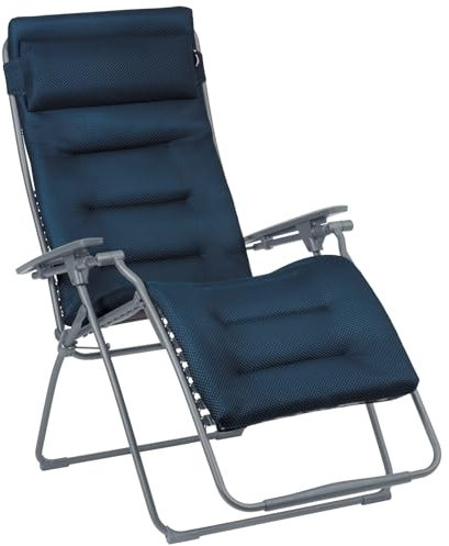 Lafuma Futura XL Be Comfort® Relaxliege Silver Titane Sonnenliege LFM3131.8901
