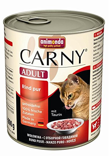 animonda Cat Dose Carny Adult Rind pur | 6x800g