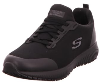 Skechers Herren Squad Sr Myton Sneaker, Black Textile Synthetic, 46 EU