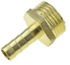 Messingschlauchfitting 4mm 6mm 8mm 10mm 12mm 19mm Barb Tail 1/8 1/4 1/2 3/8 Gewinde Air Water Pipe Connector Joint Coupler Adapter-PC,32mm Barb,3/8