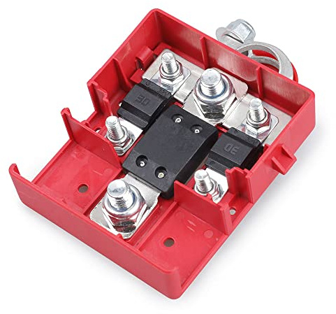 Sicherungskasten Batterieverteiler Klemmenstecker, 32V 400A Auto Schnellspanner für Wohnwagen Wohnmobil Boot LKW