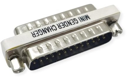 VALUE Mini Gender Changer, spina a 25 poli