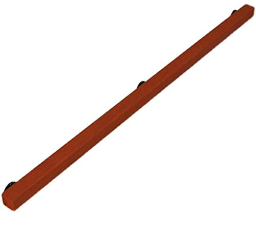 Handlauf aus Holz Anti-Rutsch-Handlauf-Set – 2 Ft/ 4 Ft/ 7 Ft/ 8 Ft/ 16 Ft/ 18 Ft/ 20 Ft lang, quadratisch, Vintage-Sicherheit, ältere Kinder, Treppengeländer, Geländer für drinnen/draußen/L